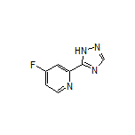 4-Fluoro-2-(1H-1,2,4-triazol-5-yl)pyridine