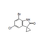 7’-Bromo-5’-chlorospiro[cyclopropane-1,3’-indolin]-2’-one