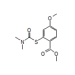 Methyl 2-[(Dimethylcarbamoyl)thio]-4-methoxybenzoate