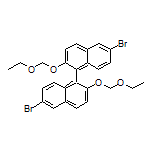 6,6’-Dibromo-2,2’-bis(ethoxymethoxy)-1,1’-binaphthalene