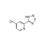 4-Chloro-2-(1H-1,2,4-triazol-5-yl)pyridine