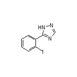 5-(2-Iodophenyl)-1H-1,2,4-triazole