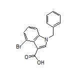 1-Benzyl-4-bromo-1H-indole-3-carboxylic Acid