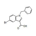 1-Benzyl-5-bromo-1H-indole-3-carboxylic Acid