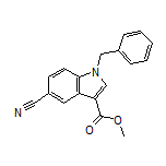 Methyl 1-Benzyl-5-cyano-1H-indole-3-carboxylate