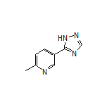 2-Methyl-5-(1H-1,2,4-triazol-5-yl)pyridine