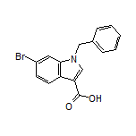 1-Benzyl-6-bromo-1H-indole-3-carboxylic Acid