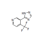 3-(1H-1,2,4-Triazol-5-yl)-4-(trifluoromethyl)pyridine