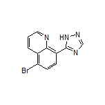 5-Bromo-8-(1H-1,2,4-triazol-5-yl)quinoline