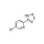 5-Chloro-2-(1H-1,2,4-triazol-5-yl)pyridine