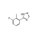 5-(3-Fluoro-2-methylphenyl)-1H-1,2,4-triazole