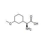 (2S)-2-Amino-2-(3-methoxycyclohexyl)acetic Acid