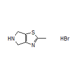 2-Methyl-5,6-dihydro-4H-pyrrolo[3,4-d]thiazole Hydrobromide