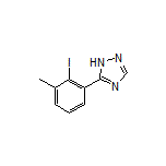 5-(2-Iodo-3-methylphenyl)-1H-1,2,4-triazole