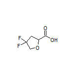 4,4-Difluorotetrahydrofuran-2-carboxylic Acid