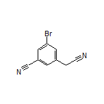 3-Bromo-5-(cyanomethyl)benzonitrile