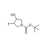 1-Boc-4-fluoropyrrolidin-3-ol