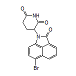 3-[6-Bromo-2-oxobenzo[cd]indol-1(2H)-yl]piperidine-2,6-dione