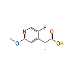 (R)-2-(5-Fluoro-2-methoxy-4-pyridyl)propanoic Acid