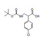 3-(Boc-amino)-2-(4-chlorophenyl)propanoic Acid