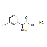 (S)-2-Amino-2-(3-chlorophenyl)acetic Acid Hydrochloride