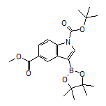 1-Boc-5-(methoxycarbonyl)-1H-indole-3-boronic Acid Pinacol Ester