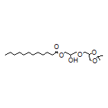 3-[(2,2-Dimethyl-1,3-dioxolan-4-yl)methoxy]-2-hydroxypropyl Dodecanoate