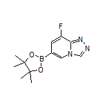 8-Fluoro-[1,2,4]triazolo[4,3-a]pyridine-6-boronic Acid Pinacol Ester