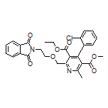 3-Ethyl 5-Methyl 4-(2-Chlorophenyl)-2-[[2-(1,3-dioxoisoindolin-2-yl)ethoxy]methyl]-6-methylpyridine-3,5-dicarboxylate