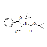 (4S,5R)-3-Boc-2,2-dimethyl-5-phenyloxazolidine-4-carbaldehyde