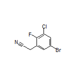 2-(5-Bromo-3-chloro-2-fluorophenyl)acetonitrile