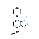 7-(4-Methyl-1-piperazinyl)-4-nitrobenzo[c][1,2,5]oxadiazole 1-Oxide