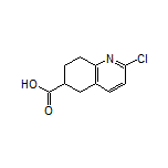 2-Chloro-5,6,7,8-tetrahydroquinoline-6-carboxylic Acid
