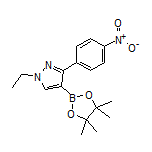 1-Ethyl-3-(4-nitrophenyl)-1H-pyrazole-4-boronic Acid Pinacol Ester