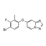 7-(4-Bromo-3-fluoro-2-methylphenoxy)-[1,2,4]triazolo[1,5-a]pyridine