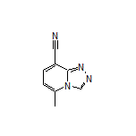 5-Methyl-[1,2,4]triazolo[4,3-a]pyridine-8-carbonitrile