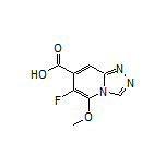 6-Fluoro-5-methoxy-[1,2,4]triazolo[4,3-a]pyridine-7-carboxylic Acid