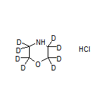 Morpholine-2,2,3,3,5,5,6,6-d8 Hydrochloride