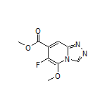 Methyl 6-Fluoro-5-methoxy-[1,2,4]triazolo[4,3-a]pyridine-7-carboxylate