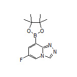 6-Fluoro-[1,2,4]triazolo[4,3-a]pyridine-8-boronic Acid Pinacol Ester