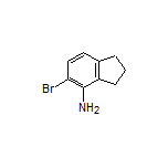 5-Bromoindane-4-amine