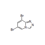 6,8-Dibromo-[1,2,4]triazolo[4,3-a]pyridine