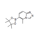 5-Methyl-[1,2,4]triazolo[4,3-a]pyridine-6-boronic Acid Pinacol Ester