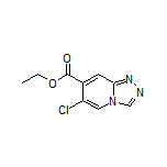 Ethyl 6-Chloro-[1,2,4]triazolo[4,3-a]pyridine-7-carboxylate