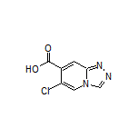 6-Chloro-[1,2,4]triazolo[4,3-a]pyridine-7-carboxylic Acid