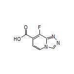 8-Fluoro-[1,2,4]triazolo[4,3-a]pyridine-7-carboxylic Acid