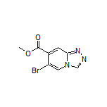 Methyl 6-Bromo-[1,2,4]triazolo[4,3-a]pyridine-7-carboxylate