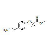 Methyl 2-[4-(2-Aminoethyl)phenoxy]-2-methylpropanoate