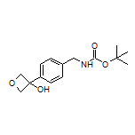 3-[4-[(Boc-amino)methyl]phenyl]oxetan-3-ol