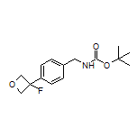 N-Boc-1-[4-(3-fluorooxetan-3-yl)phenyl]methanamine